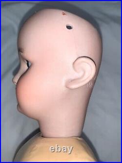 Pretty 26 Antique German Bisque Head Doll CM Bergmann Simon Halbig 10 1/2