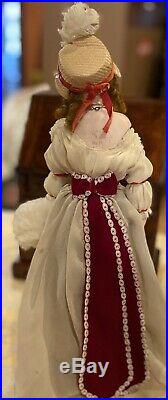 RARE! 13 Antique German Bisque Gebruder Heubach 7926 Lady Doll withGlass Eyes