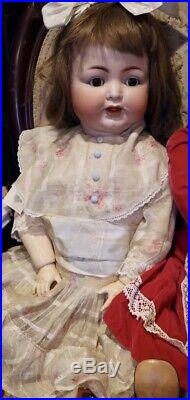 RARE 33 Antique C1910 Kammer Reinhardt Mein Liebling 126 Largest Toddler Doll