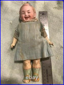 RARE 9 Antique German Recknagel Character Face Early 1900's R57A 8/0