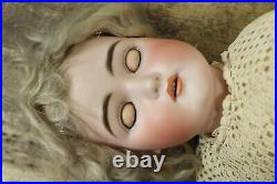 RARE Antique 25 GERMAN Bisque Head Comp Joint Body Doll