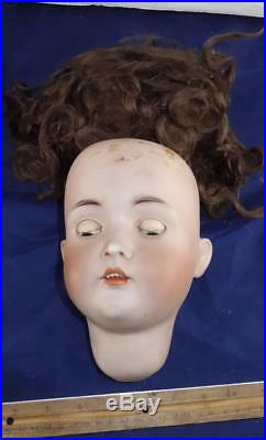 RARE Antique 30 Bruno Schmidt German Bisque Doll Marked 136