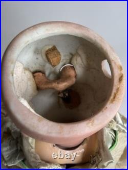 RARE Antique German Bisque Triple Stamp Levy Simon Halbig K & R Jointed Doll 12