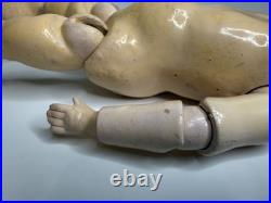 RARE Antique German Bisque Triple Stamp Levy Simon Halbig K & R Jointed Doll 12