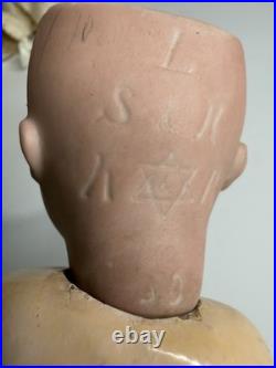 RARE Antique German Bisque Triple Stamp Levy Simon Halbig K & R Jointed Doll 12 RARE Antique German Bisque Triple Stamp Levy Simon Halbig K & R Jointed Doll 12
