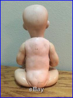 RARE Mold #1267 Antique Franz Schmidt Baby Doll Painted Eyes