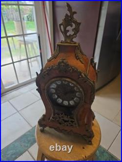 RARE! Table Clock Pendulum VINTAGE! ANTIQUE GERMAN/ Limited