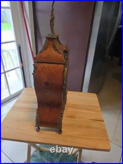 RARE! Table Clock Pendulum VINTAGE! ANTIQUE GERMAN/ Limited