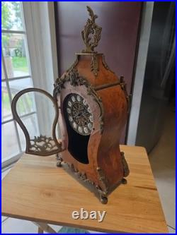 RARE! Table Clock Pendulum VINTAGE! ANTIQUE GERMAN/ Limited