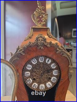 RARE! Table Clock Pendulum VINTAGE! ANTIQUE GERMAN/ Limited
