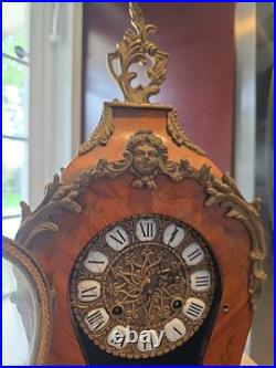 RARE! Table Clock Pendulum VINTAGE! ANTIQUE GERMAN/ Limited