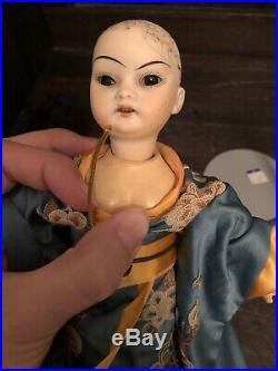Rare 10 Simon & Halbig Oriental German Antique Doll Bisque Head Character