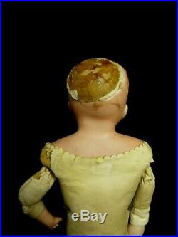 Rare Antique Bisque Kestner Closed Mouth Turned Shoulder Head 18 Doll