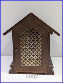 Rare Antique Black Forest Mantle Shelf Cuckoo German Clock for Repair