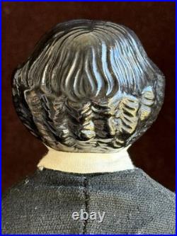 Rare Antique German 12.5 KPM  Male Bisque Head Parian China Doll