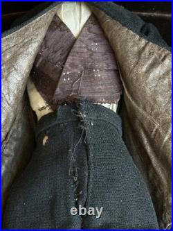 Rare Antique German 12.5 KPM  Male Bisque Head Parian China Doll