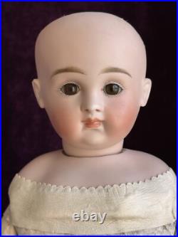 Rare Antique German 16 Early Kestner 9 Closed Mouth Swivel Neck Bisque Doll Rare Antique German 16 Early Kestner 9 Closed Mouth Swivel Neck Bisque Doll