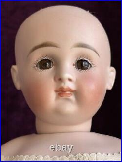 Rare Antique German 16 Early Kestner 9 Closed Mouth Swivel Neck Bisque Doll Rare Antique German 16 Early Kestner 9 Closed Mouth Swivel Neck Bisque Doll