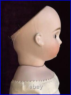 Rare Antique German 16 Early Kestner 9 Closed Mouth Swivel Neck Bisque Doll Rare Antique German 16 Early Kestner 9 Closed Mouth Swivel Neck Bisque Doll