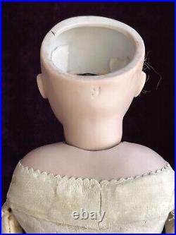 Rare Antique German 16 Early Kestner 9 Closed Mouth Swivel Neck Bisque Doll Rare Antique German 16 Early Kestner 9 Closed Mouth Swivel Neck Bisque Doll
