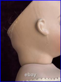 Rare Antique German 16 Early Kestner 9 Closed Mouth Swivel Neck Bisque Doll Rare Antique German 16 Early Kestner 9 Closed Mouth Swivel Neck Bisque Doll