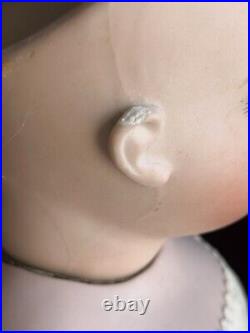 Rare Antique German 16 Early Kestner 9 Closed Mouth Swivel Neck Bisque Doll Rare Antique German 16 Early Kestner 9 Closed Mouth Swivel Neck Bisque Doll