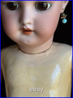 Rare Antique German 16 Heinrich Handwerck 189 Bisque Head Doll
