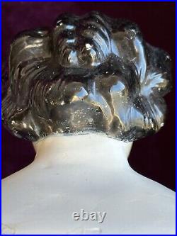 Rare Antique German 17.5 Countess Dagmar Style Brunette China Head Doll Rare Antique German 17.5 Countess Dagmar Style Brunette China Head Doll