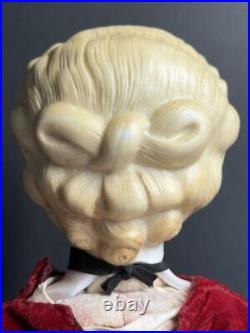 Rare Antique German 19.5 Inch Parian China Shoulder Head Doll