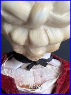 Rare Antique German 19.5 Inch Parian China Shoulder Head Doll