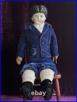 Rare Antique German 24.5 ABG Alt Beck Gottschalck 1086 China Head Boy Doll