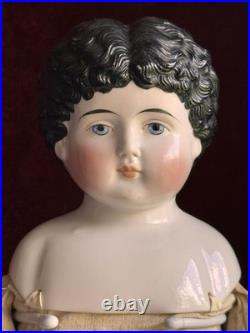 Rare Antique German 24.5 ABG Alt Beck Gottschalck 1086 China Head Boy Doll
