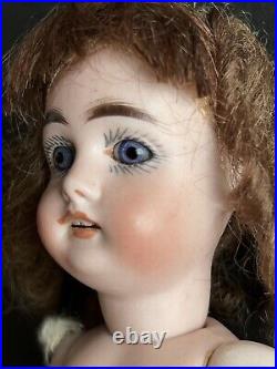 Rare Antique German 7 Gebruder Kuhnlenz 44-18 All Bisque Mignonette Doll