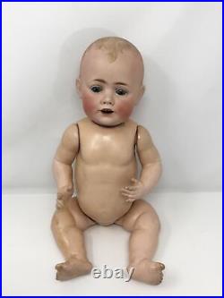 Rare Antique German Kestner 17.5 Bisque Baby Jean Doll Hilda's Fat Cheek Sister