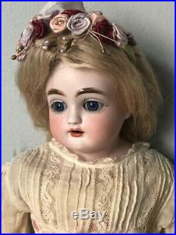 Rare Antique German Kestner French Type Bisque Turned Head Character Doll 13
