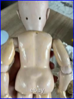 Rare Antique German Mignonette Doll by Heinrich Handwerck 189 tall 13.8 in