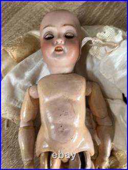 Rare Antique German Mignonette Doll by Heinrich Handwerck 189 tall 13.8 in