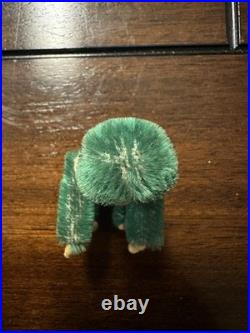 Rare Antique German Schuco Green Monkey Perfume bottle 3 1/4