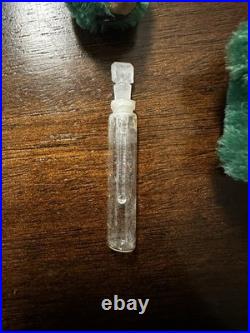 Rare Antique German Schuco Green Monkey Perfume bottle 3 1/4