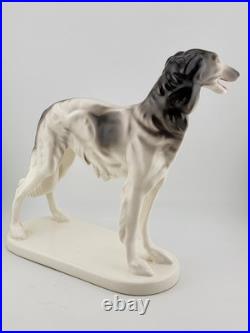 Rare Antique Original German porcelain Borzoi dog figurine 1928. By R. Steiner Rare Antique Original German porcelain Borzoi dog figurine 1928. By R. Steiner