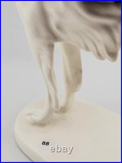 Rare Antique Original German porcelain Borzoi dog figurine 1928. By R. Steiner Rare Antique Original German porcelain Borzoi dog figurine 1928. By R. Steiner
