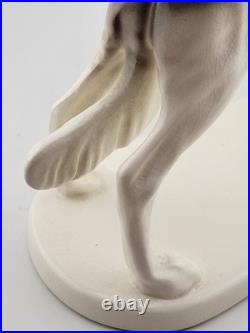 Rare Antique Original German porcelain Borzoi dog figurine 1928. By R. Steiner Rare Antique Original German porcelain Borzoi dog figurine 1928. By R. Steiner