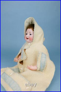 Rare'Dwarf' Body Kestner JDK 235 Antique Doll with Trousseau and Accessories