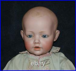 Rare Estate German Bisque Jdk Kestner Hilda Baby Doll -19 1914 Solid Dome Head