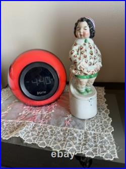 Rare German Gebruder Heubach Porcelain Figurine Of A Standing Boy Fully Marked