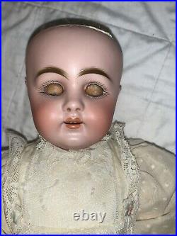Rare Kestner Bisque Doll C 160 7 with Working Crier Marked Body 2-wigs