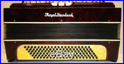 Rare Old Antique Vintage German Accordion Royal Standard 120 bass NICE sound! 83