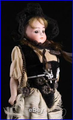 Rare Simon Halbig 950 Bisque Antique German Closed Mouth 9 Doll 1880 Original