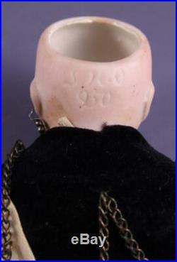 Rare Simon Halbig 950 Bisque Antique German Closed Mouth 9 Doll 1880 Original