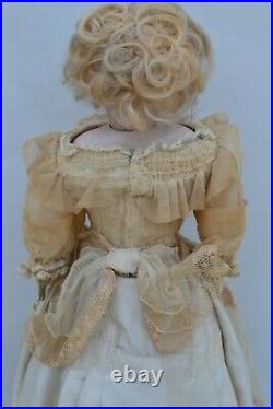 Rare Swivel Head- Bisque Doll- Portrait Lady Alt, Beck and Gottschalck- 1885